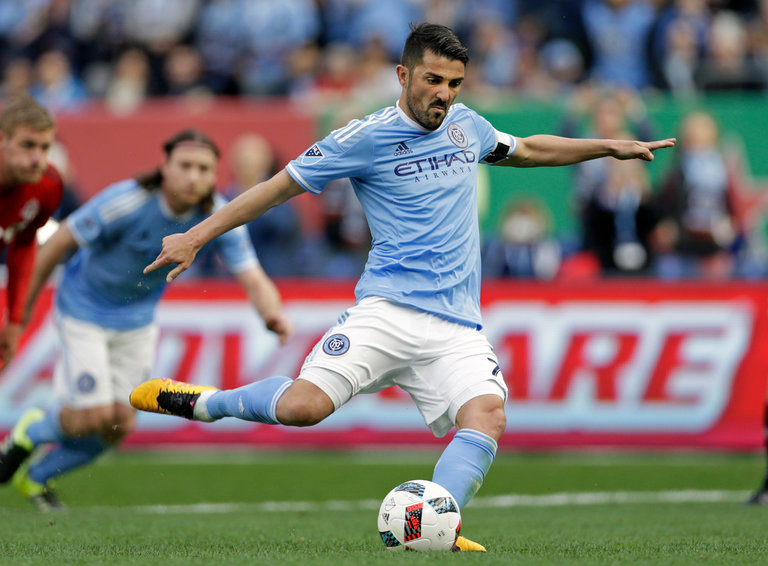 Good Times For David Villa In The MLS